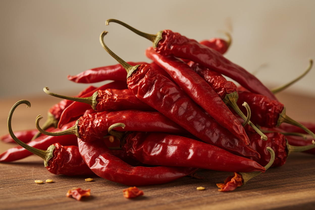 Dried Hot Chili Peppers