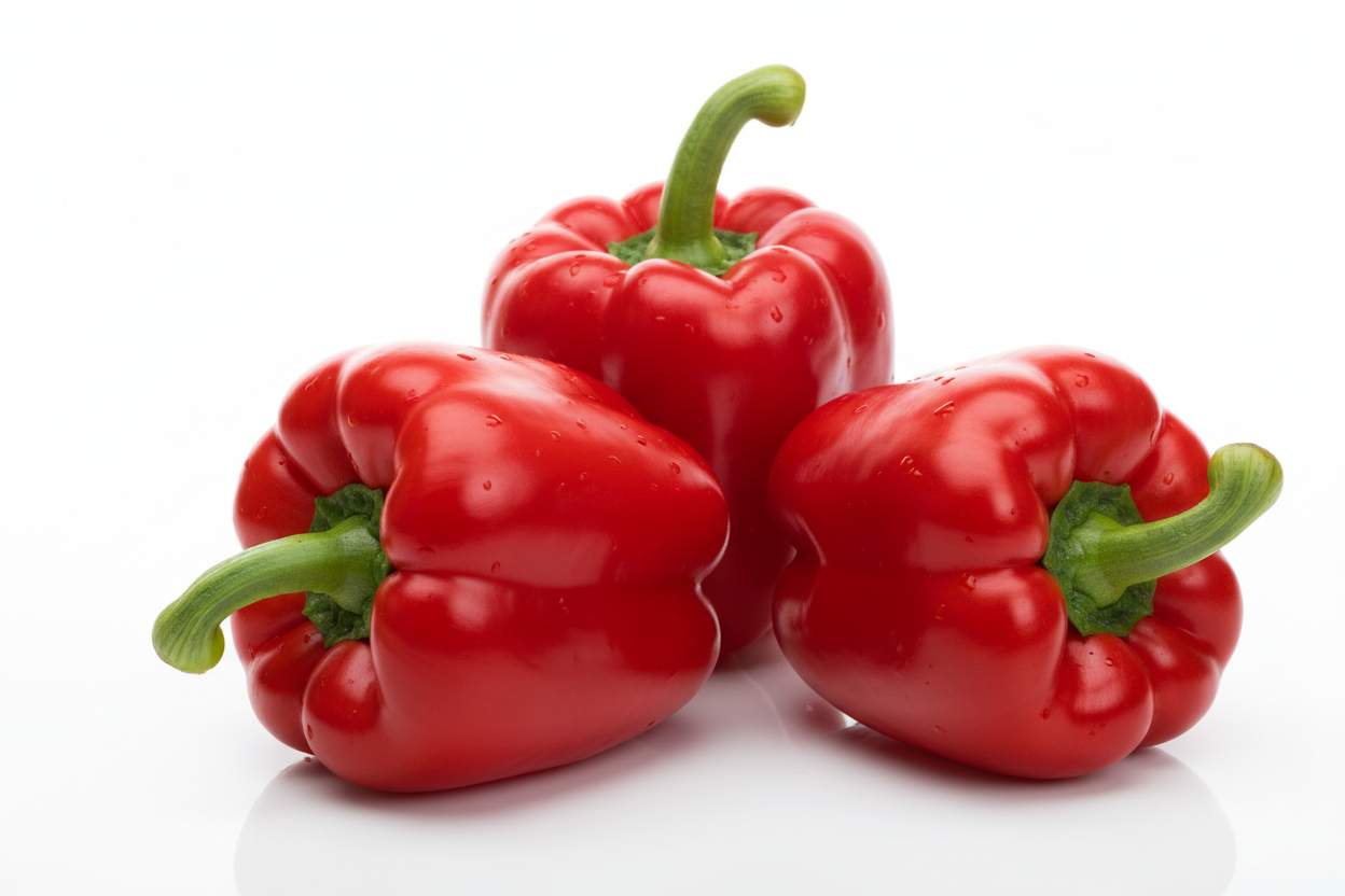 Fresh Red Bell Peppers