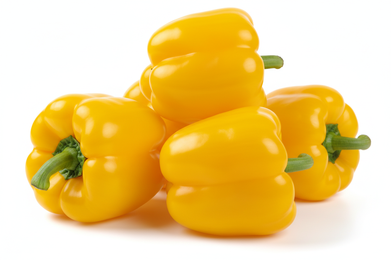 Fresh Yellow Bell Peppers