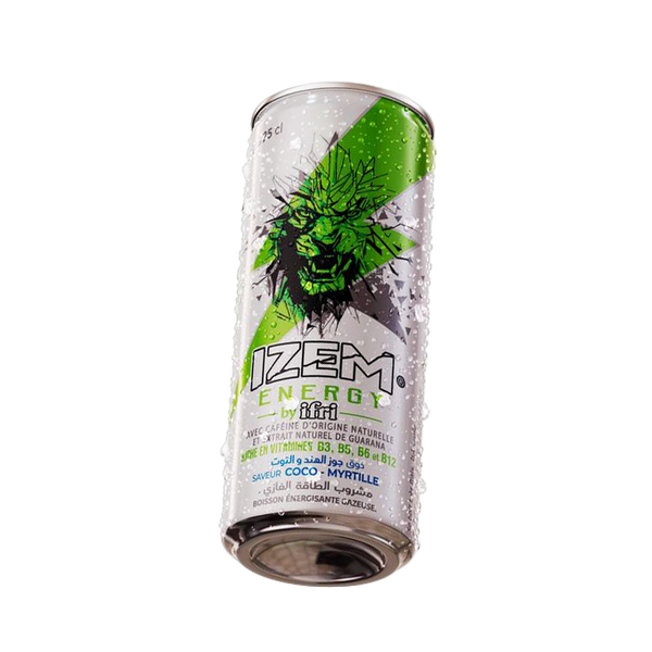IZEM Energy Drink COCONUT-BLUEBERRY