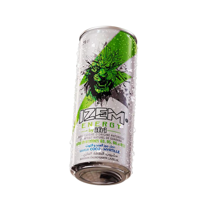 IZEM Energy Drink COCONUT-BLUEBERRY