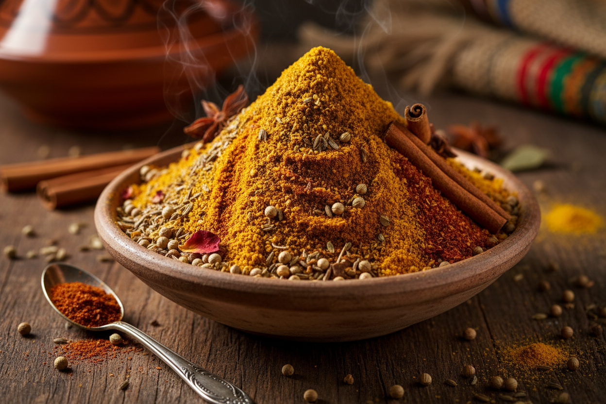 Authentic Ras El Hanout Spice Blend